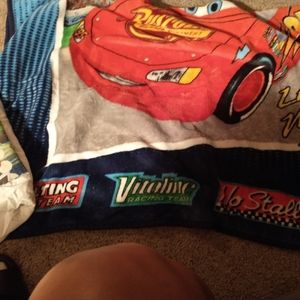 Lightning mcqueen twin bedding set